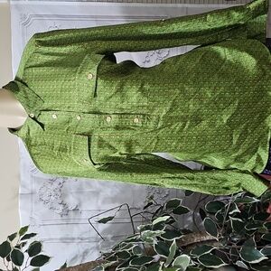 Michael Kors NWT Popover Vine Combo Top Large